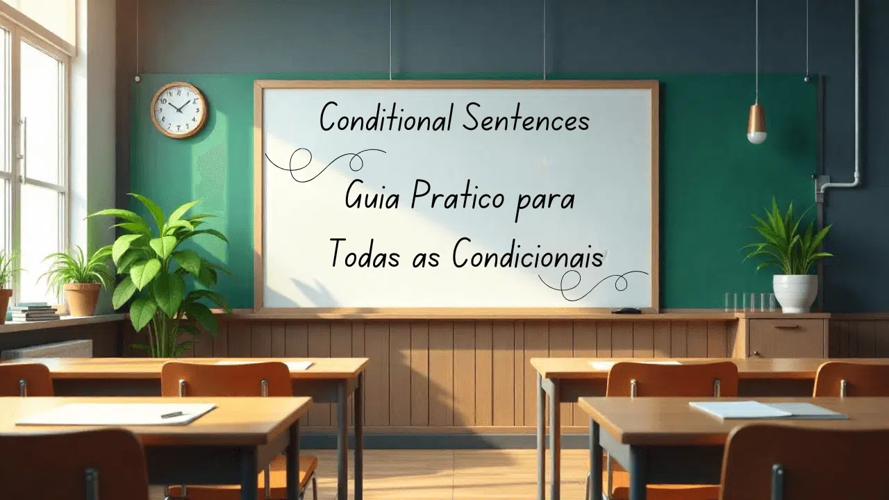 Guia Completo de Frases Condicionais em Inglês, Aprenda as Condicionais: Zero ao Mixed, Regras Essenciais das Conditional Sentences, Como Usar Zero, First, Second e Third Conditionals, Dominando as Frases Condicionais em Inglês, Tudo Sobre Conditional Sentences para Fluência, Erros Comuns nas Condicionais e Como Evitá-los, Frases Condicionais na Prática: Exemplos e Dicas, Entenda o Zero Conditional e Suas Aplicações, First Conditional: Possibilidades Reais no Futuro, Second Conditional: Explorando Hipóteses, Third Conditional: Reflexões sobre o Passado, Mixed Conditional: Combinações Complexas, Dicas para Memorizar as Condicionais, Exercícios Práticos de Conditional Sentences, Condicionais em Contextos Profissionais, Como Ensinar Frases Condicionais, Fluent Way Idiomas: Domine as Condicionais, Frases Condicionais para TOEFL e IELTS, Aplicações Práticas das Condicionais no Cotidiano, Conjugação Verbal em Frases Condicionais, Estratégias de Aprendizado para Condicionais, Importância das Conditional Sentences no Inglês, Guia Visual para Frases Condicionais, Flashcards para Aprender Condicionais, Exemplos de Condicionais em Negócios e Viagens, Mastering Conditional Sentences: A Complete Guide, Learn Conditionals: From Zero to Mixed, Essential Rules for Conditional Sentences, How to Use Zero, First, Second, and Third Conditionals, Mastering Conditional Sentences in English, Everything About Conditional Sentences for Fluency, Common Mistakes with Conditionals and How to Avoid Them, Conditional Sentences in Practice: Examples and Tips, Understanding the Zero Conditional and Its Applications, First Conditional: Real Possibilities in the Future, Second Conditional: Exploring Hypotheticals, Third Conditional: Reflecting on the Past, Mixed Conditional: Complex Combinations, Tips for Memorizing Conditionals, Practical Exercises for Conditional Sentences, Conditionals in Professional Contexts, How to Teach Conditional Sentences, Fluent Way Languages: Master Conditionals, Conditionals for TOEFL and IELTS, Practical Applications of Conditionals in Daily Life, Verb Conjugation in Conditional Sentences, Learning Strategies for Conditionals, The Importance of Conditional Sentences in English, A Visual Guide to Conditional Sentences, Flashcards for Learning Conditionals, Examples of Conditionals in Business and Travel