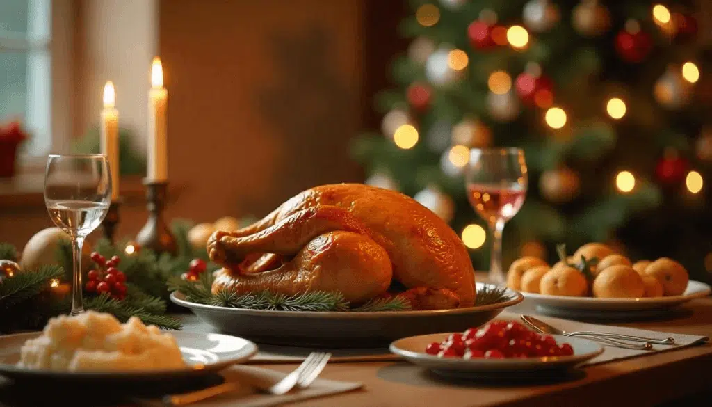 "Christmas in the USA: Family Traditions", "The Magic of American Christmas", "How Americans Celebrate Christmas", "Christmas Decorations Across the USA", "Family Gatherings During Christmas", "The Role of Santa Claus in US Christmas", "Christmas Markets in New York and Beyond", "Holiday Meals: The American Christmas Feast", "Christmas Lights and Community Spirit", "Religious and Secular Christmas in the USA", "Classic Christmas Movies from the US", "The Tradition of Christmas Trees in America", "Christmas Carols and Their Origins", "Gift-Giving Culture During Christmas", "Regional Christmas Customs in the USA", "The Influence of European Traditions on US Christmas", "Christmas Parades and Festivals", "The Symbolism of Stockings by the Fireplace", "Christmas Charity Events in the United States", "Black Friday and Christmas Shopping", "Ugly Sweater Parties: A Modern Tradition", "The Importance of Family Dinners at Christmas", "Nativity Scenes in American Homes", "Christmas Music on the Radio", "Volunteering During the Holiday Season", "Winter Activities for Christmas Fun", "The Economic Impact of Christmas in the USA", "Christmas Cards and Their Sentimental Value", "The Legend of Santa Claus in American Culture", "Christmas Eve Traditions Across the Nation", "Natal nos EUA: Tradições Familiares", "A Magia do Natal Americano", "Como os Americanos Celebram o Natal", "Decorações de Natal nos Estados Unidos", "Encontros Familiares no Natal", "O Papel do Papai Noel no Natal dos EUA", "Mercados de Natal em Nova York e Outras Cidades", "Ceias de Natal: O Banquete Americano", "Luzes de Natal e Espírito Comunitário", "Natal Religioso e Secular nos EUA", "Filmes Clássicos de Natal dos EUA", "A Tradição da Árvore de Natal na América", "Cantigas de Natal e Suas Origens", "A Cultura de Presentear no Natal", "Costumes Natalinos Regionais nos EUA", "A Influência Europeia nas Tradições de Natal Americanas", "Desfiles e Festivais de Natal", "O Simbolismo das Meias na Lareira", "Eventos de Caridade no Natal dos EUA", "Black Friday e as Compras de Natal", "Festas de Suéter Feio: Uma Tradição Moderna", "A Importância das Ceias Familiares no Natal", "Presépios nas Casas Americanas", "Músicas de Natal nas Rádios", "Voluntariado Durante a Temporada de Férias", "Atividades de Inverno para Diversão no Natal", "O Impacto Econômico do Natal nos EUA", "Os Cartões de Natal e Seu Valor Emocional", "A Lenda do Papai Noel na Cultura Americana", "Tradições de Véspera de Natal pelo País"