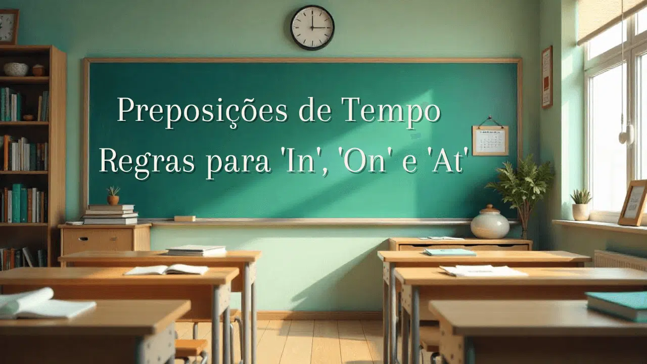 Mastering Time Prepositions: Rules for 'In', 'On', and 'At', How to Use 'In', 'On', and 'At' Correctly, Common Mistakes with Time Prepositions, In vs. On vs. At: A Complete Guide, Time Prepositions Explained with Examples, Avoid Confusion: When to Use 'In', 'On', or 'At', English Time Prepositions Made Easy, Essential Rules for Time Prepositions, When to Use 'At' for Exact Times, 'In' for Periods, 'On' for Dates, Time Prepositions: From Basics to Exceptions, The Ultimate Cheat Sheet for Time Prepositions, Master 'In', 'On', and 'At' in English, Time Prepositions for Business English, Cultural Differences in Time Prepositions, TOEFL and IELTS: Time Prepositions Tips, How to Teach Time Prepositions, Time Prepositions in Daily Conversations, Fix Common Time Preposition Errors, Visual Learning for Time Prepositions, Advanced Uses of 'In', 'On', and 'At', Time Prepositions in Travel Contexts, Why Time Prepositions Matter, Exercises to Practice Time Prepositions, Time Prepositions for Kids, Flashcards for Time Prepositions, From Morning to Midnight: Time Prepositions, Preposições de Tempo: Regras para 'In', 'On' e 'At', Como Usar 'In', 'On' e 'At' Corretamente, Erros Comuns com Preposições de Tempo, In vs. On vs. At: Guia Completo, Preposições de Tempo Explicadas com Exemplos, Evite Confusões: Quando Usar 'In', 'On' ou 'At', Preposições de Tempo em Inglês Simplificadas, Regras Essenciais para Preposições de Tempo, Quando Usar 'At' para Horários Exatos, 'In' para Períodos, 'On' para Datas, Preposições de Tempo: Do Básico às Exceções, A Planilha Definitiva para Preposições de Tempo, Domine 'In', 'On' e 'At' em Inglês, Preposições de Tempo para Negócios, Diferenças Culturais nas Preposições, TOEFL e IELTS: Dicas de Preposições, Como Ensinar Preposições de Tempo, Preposições em Conversas Cotidianas, Corrija Erros com Preposições de Tempo, Aprendizado Visual para Preposições, Usos Avançados de 'In', 'On' e 'At', Preposições de Tempo em Viagens, Por Que as Preposições Importam?, Exercícios para Praticar Preposições, Preposições de Tempo para Crianças, Flashcards de Preposições, Do Dia à Noite: Preposições de Tempo, Fluent Way Idiomas: Domine as Preposições, Erros que Você Não Deve Cometer