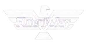 logo fluent way idiomas
