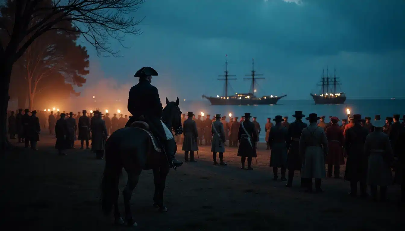 Guerra da Independência Americana, história dos EUA, Boston Tea Party, Declaração de Independência, George Washington, Benedict Arnold, Marquês de Lafayette, Tratado de Paris, espionagem na revolução, professores fluentes, curso de inglês, Fluent Way Idiomas, cultura americana, ensino de inglês, aprendizado de idiomas, comunicação em inglês, aulas práticas, liberdade linguística, domínio do idioma, motivação para inglomas, desenvolvimento pessoal, liberdade de expressão, progresso no inglês, evolução linguística, autoconfiança em inglês, jornada de aprendizado, transformação pessoal, aprendizagem prática, contexto histórico, liberdade de comunicação