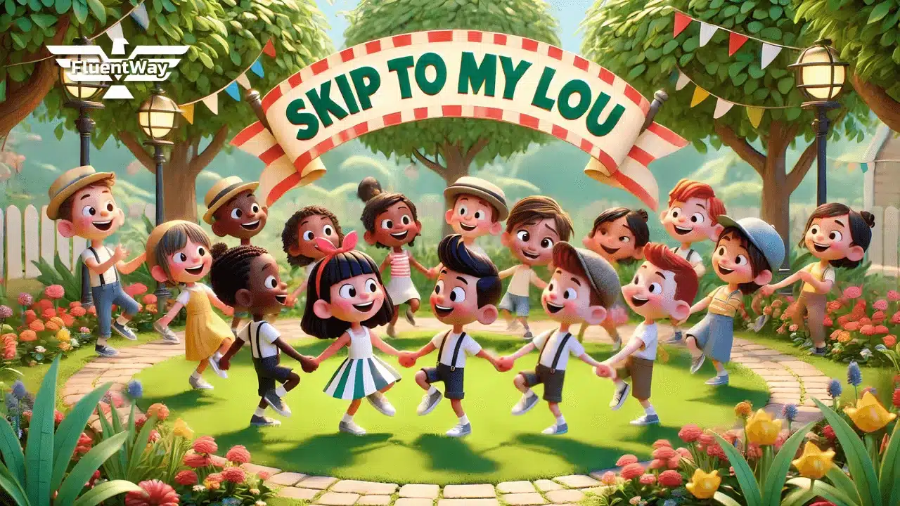 Música Skip To My Lou letra em inglês e rimas infantis