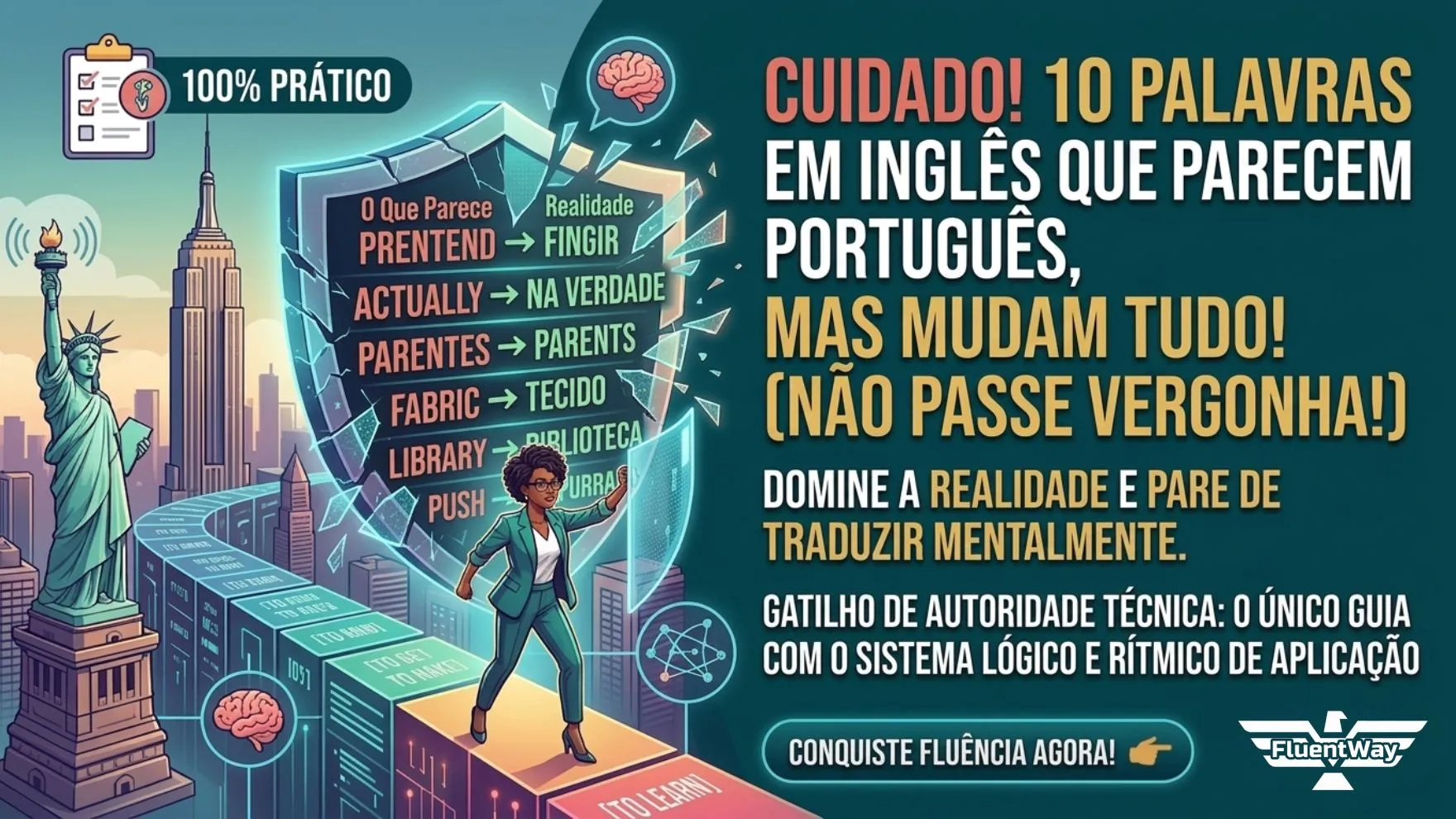 Cuidado! 10 palavras em inglês que parecem português, mas mudam tudo!